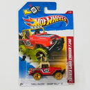 2012 Hot Wheels HW Thrill Racers Swamp Rally Toyota Land Cruiser FJ40 rojo 5SP