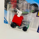 2018 Hot Wheels Peanuts HW Screen Time Snoopy rojo DD8