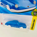 2025 Hot Wheels Experimotors Porsche 911 Carrera Clip azul - Llavero