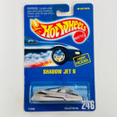 1994 Hot Wheels Shadow Jet II 246 plata cromado UH Primera Edición