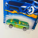 2001 Hot Wheels Hippie Mobiles 63 Corvette Chevrolet verde metálico 5SP