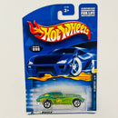 2001 Hot Wheels Hippie Mobiles 63 Corvette Chevrolet verde metálico 5SP