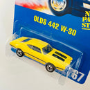 1995 Hot Wheels Olds 442 W-30 Oldsmobile 267 amarillo BW