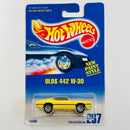 1995 Hot Wheels Olds 442 W-30 Oldsmobile 267 amarillo 7SP