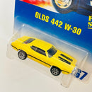1995 Hot Wheels Olds 442 W-30 Oldsmobile 267 amarillo 7SP