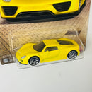 2024 Matchbox Best of Europe Germany 2020 Porsche 918 Spyder amarillo