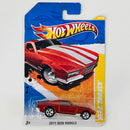 2011 Hot Wheels New Models Blvd Bruiser rojo 5SP Primera Edición