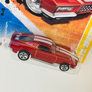 2011 Hot Wheels New Models Blvd Bruiser rojo 5SP Primera Edición