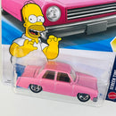2026 Hot Wheels Screen Time The Simpsons Family Car rosado RSW
