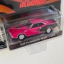 2014 Greenlight Hollywood Limited Edition Gone in 60 Seconds 60 Segundos 1971 Plymouth Hemi Cuda granate Llantas de Goma