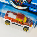 2006 Hot Wheels Mega-Duty naranja atigrado 5DOT