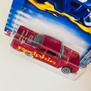 2003 Hot Wheels Roll Patrol Chevy Bel Air 1959 rojo metálico LW