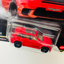 2026 Hot Wheels Premium Car Culture 10th Anniversary Power Trip 2019 Jeep Grand Cherokee Trackhawk rojo Llantas de Goma RR