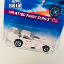 1996 Hot Wheels Splatter Paint Series Ford Side-Splitter blanco 5SP base ZAMAC