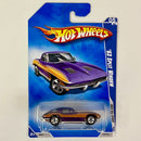 2008 Hot Wheels All Stars 63 Split Window Corvette Chevrolet morado 5SP