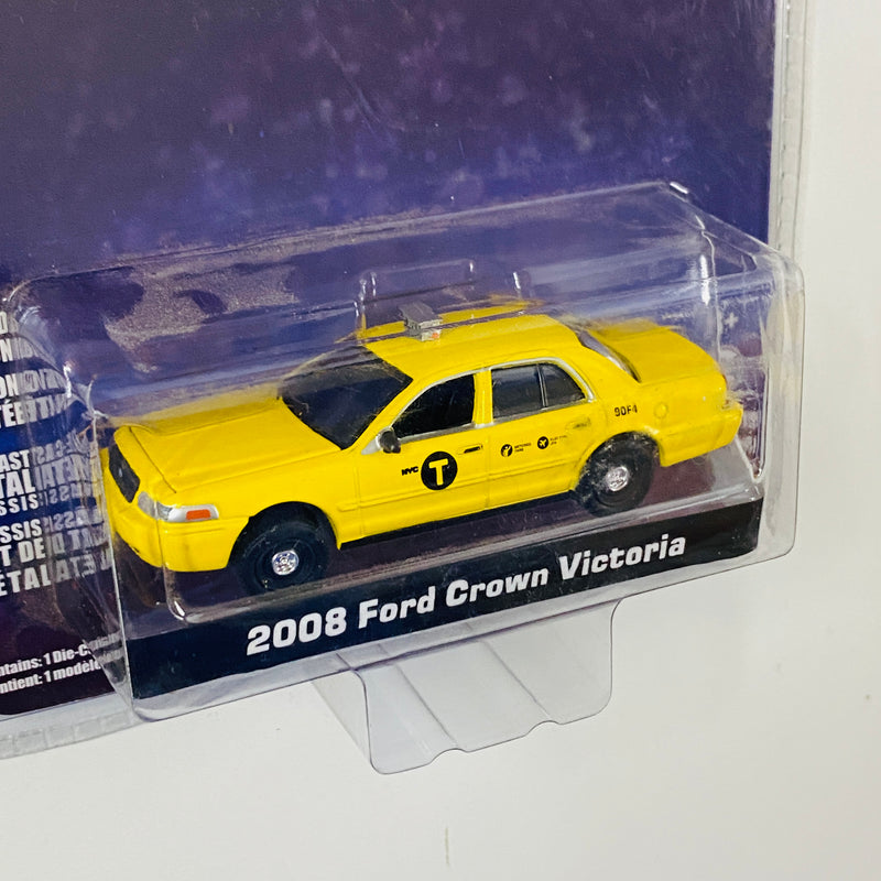 2018 Greenlight Hollywood Limited Edition John Wick 2 2008 Ford Crown Victoria amarillo Llantas de Goma