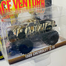 2021 Greenlight Hollywood Limited Edition Ace Ventura 1989 Chevrolet S-10 beige camuflado Llantas de Goma - Detalle Burbuja