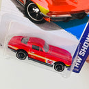 2013 Hot Wheels HW Showroom 64 Corvette Sting Ray Chevrolet rojo MC5