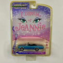2012 Greenlight Hollywood Limited Edition I Dream Jeannie Mi Bella Genio 1967 Pontiac GTO Convertible celeste Llantas de Goma