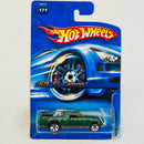 2005 Hot Wheels 69 El Camino Chevrolet 171 verde metálico 5SP base ZAMAC