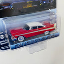 2019 Greenlight Hollywood Limited Edition Christine 1958 Plymouth Fury Evil Version rojo Llantas de Goma