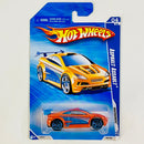 2010 Hot Wheels Nightburnerz Asphalt Assault naranja metálico J5