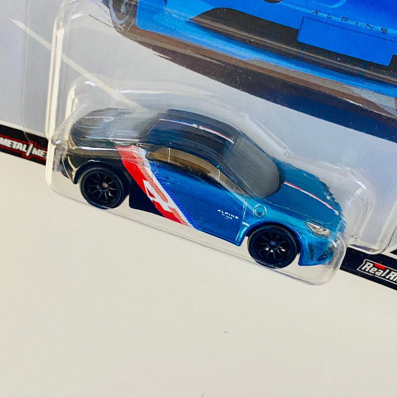 2022 Hot Wheels Premium Car Culture AutoStrasse Alpine A110 azul Llantas de Goma RR