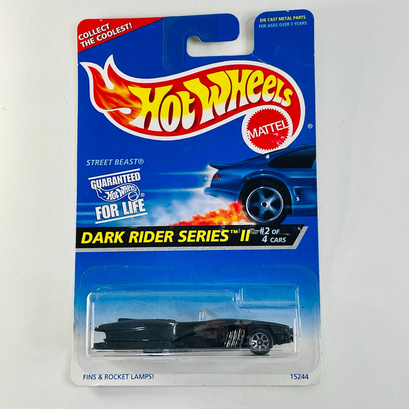 1996 Hot Wheels Dark Rider Series II Street Beast negro 7SP