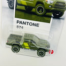 2026 Hot Wheels Silver Series Pantone 20 Toyota Tacoma verde BAJA5