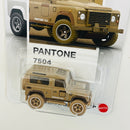 2026 Hot Wheels Silver Series Pantone Land Rover Defender 90 marrón BAJA5