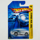 2007 Hot Wheels New Models Shelby Cobra Daytona Coupe plata metálico PR5 Primera Edición