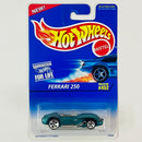 1996 Hot Wheels Ferrari 250 452 verde metálico 5DOT
