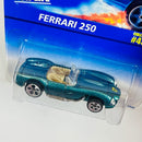 1996 Hot Wheels Ferrari 250 452 verde metálico 5DOT