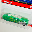 2006 Hot Wheels Classics Series 2 49 Merc Mercury Eight verde spectraflame con flamas BFGoodrich 5SP base ZAMAC