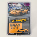 2026 Mini GT MiJo Exclusives 1:64 Limited Edition Lamborghini LB-Silhouette WORKS MURCIELAGO GT Evo Yellow amarillo Llantas de Goma