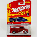 2006 Hot Wheels Classics Series 2 Dairy Delivery naranja spectraflame Redline 5SP base ZAMAC