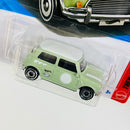 2026 Hot Wheels Then and Now Austin Mini Cooper S verde AD Primera Edición