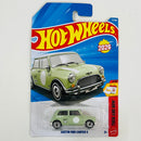 2026 Hot Wheels Then and Now Austin Mini Cooper S verde AD Primera Edición