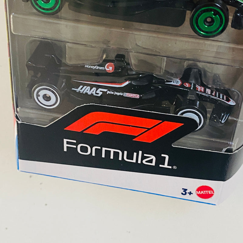 2025 Hot Wheels Formula 1 5 Pack Set de 5 - McLaren F1 Team, BWT Alpine F1 Team, Visa Cash App RB F1 Team, Stake F1 Team Kick Sauber, MoneyGram Haas F1 Team