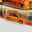 2020 Hot Wheels Premium Car Culture Japan Historics 3 85 Honda City Turbo II naranja Llantas de Goma RR
