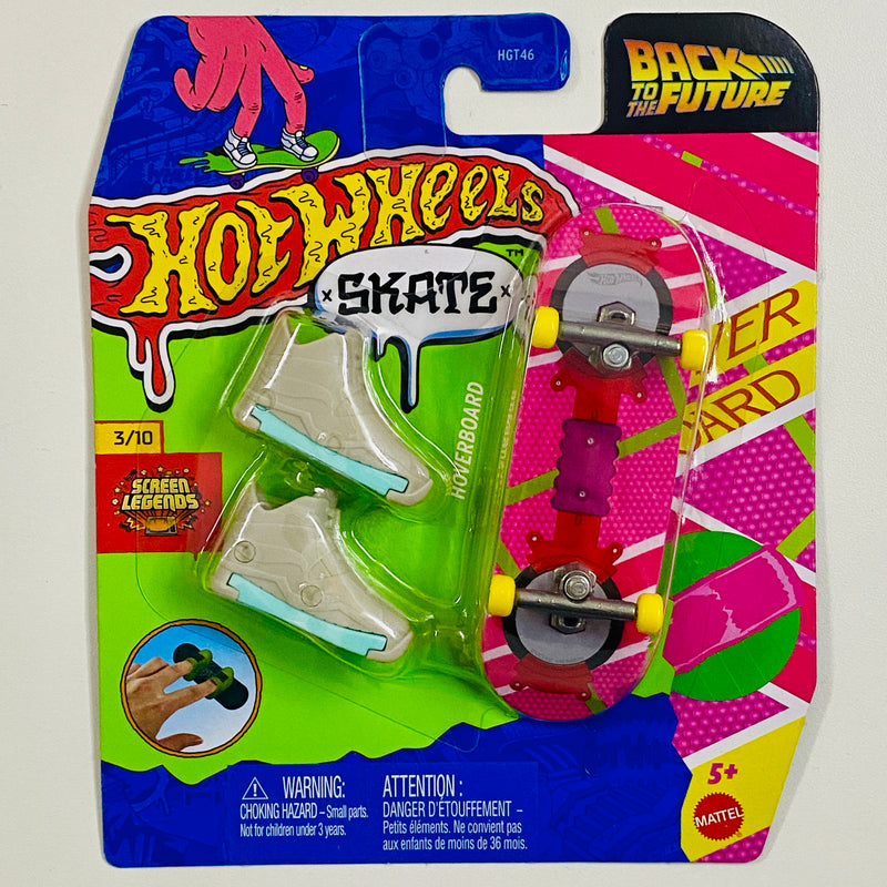 2023 Hot Wheels Skate Screen Legends Back to the Future Volver al Futuro Hoverboard Patineta de Marty McFly