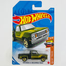 2021 Hot Wheels Treasure Hunt HW Hot Trucks 1978 Dodge Li'l Red Express Truck verde metálico RSW