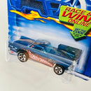 2002 Hot Wheels Ford 57 T-Bird 165 azul metálico 5SP