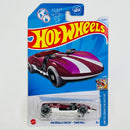 2024 Hot Wheels HW Celebration Racers Día Mundial del Braille HW Braille Racer Twin Mill rojo AD