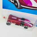 2024 Hot Wheels HW Celebration Racers Día Mundial del Braille HW Braille Racer Twin Mill rojo AD
