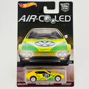 2017 Hot Wheels Premium Car Culture Air Cooled Volkswagen SP2 amarillo Llantas de Goma RR base ZAMAC