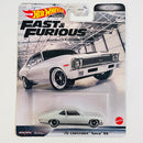 2022 Hot Wheels Premium Fast & Furious Rápidos y Furiosos 70 Chevrolet Nova SS plata metálico Llantas de Goma RR