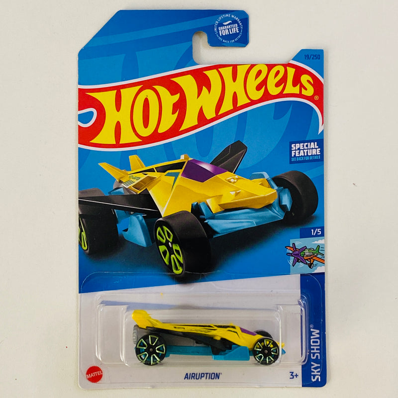 2023 Hot Wheels Sky Show Airuption amarillo TRAP5