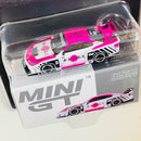 2024 Mini GT MiJo Exclusives 1:64 Limited Edition Nissan SILVIA S15 LB-Super Silhouette Auto Finesse SEMA 2023 blanco Llantas de Goma
