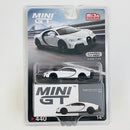 2022 Mini GT MiJo Exclusives 1:64 Limited Edition 1/4,800 Bugatti Chiron Super Sport blanco Llantas de Goma